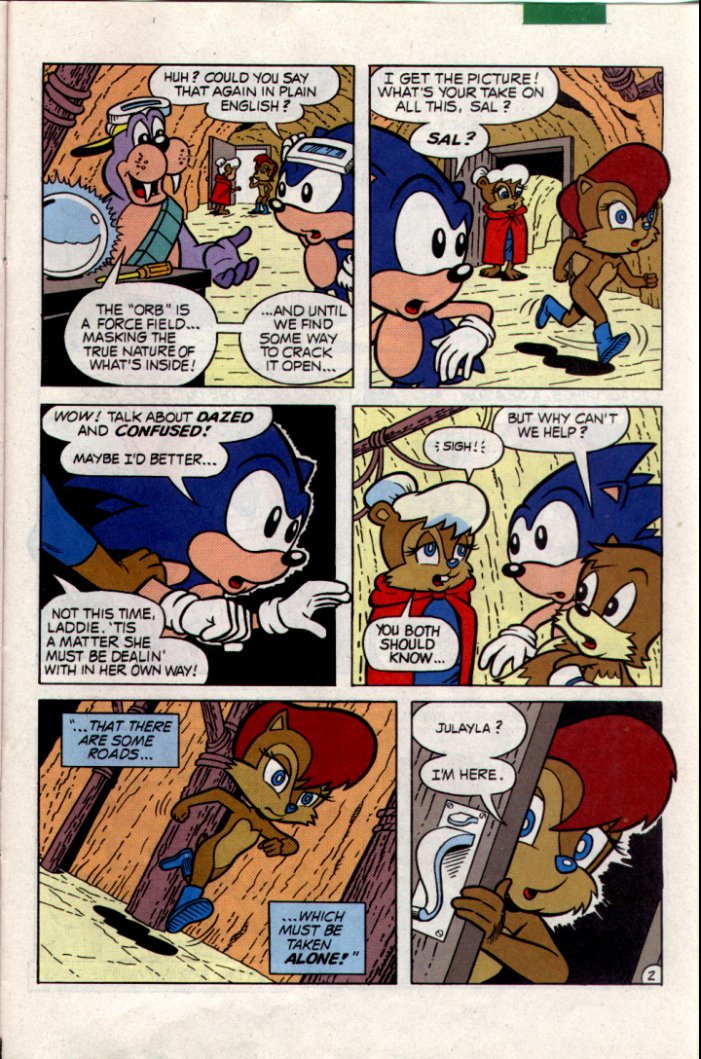 Sonic - Archie Adventure Series January 1995 Page 18